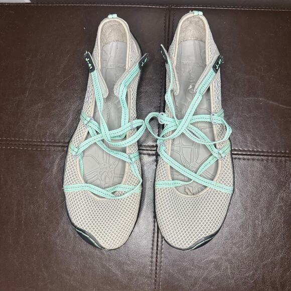 Jambu Shoes Women M Terra Marine Water Ready Sporty Sneakers Gray Mesh Flats 8.5 - Picture 2 of 6